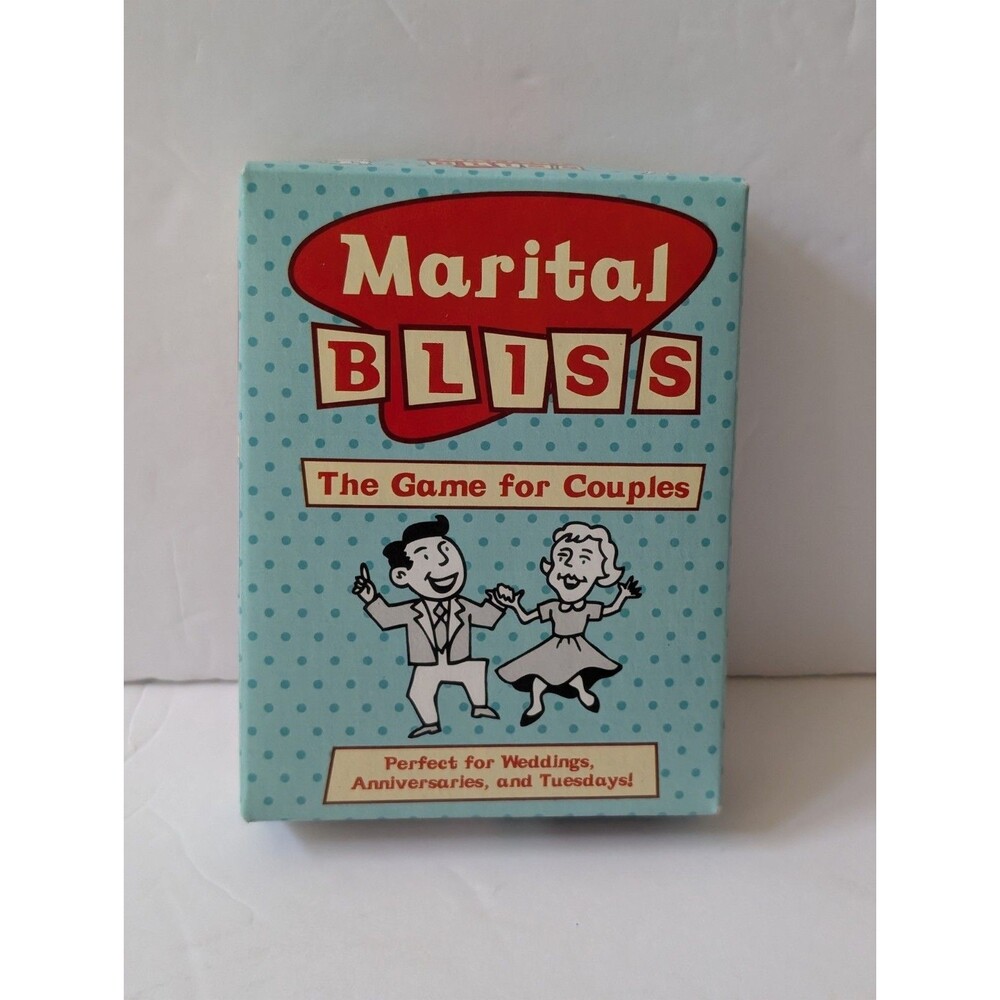 Marital Bliss Game for Couples ~ Wedding Anniversary Birthday ~ Kickstarter 2018